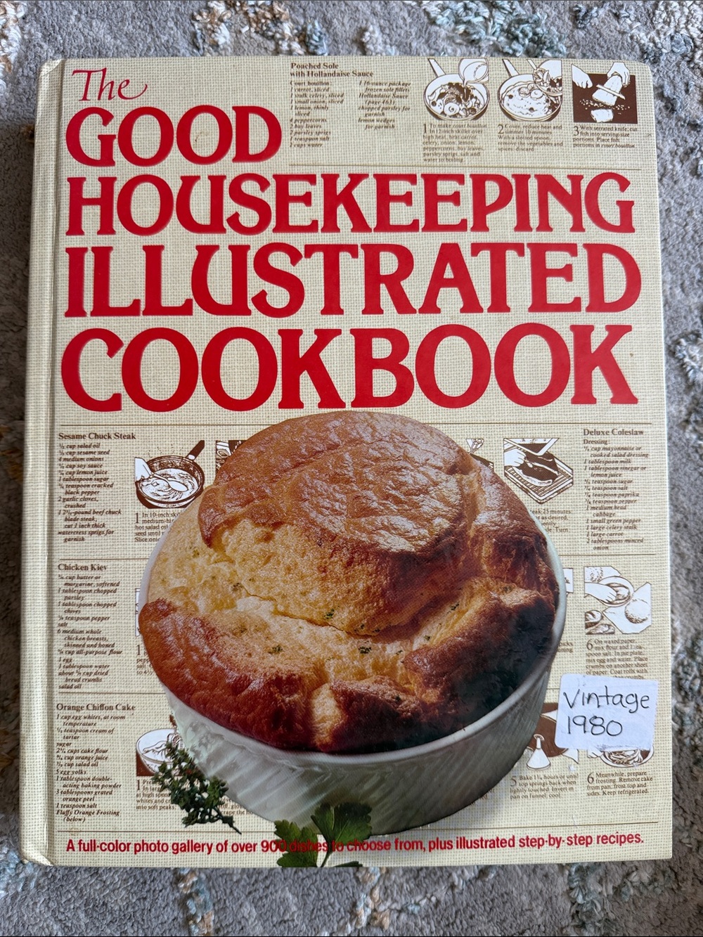 Vintage Good Housekeeping Illustrated Cookbook 1980